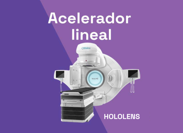 acelerador lineal - hololens