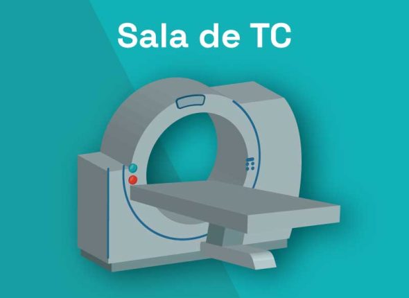 Sala de tomografía computerizada - 360º