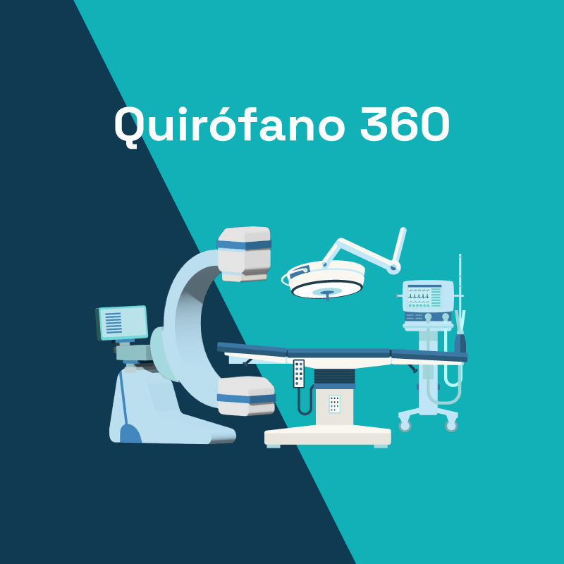quirófano con arco en C 360º
