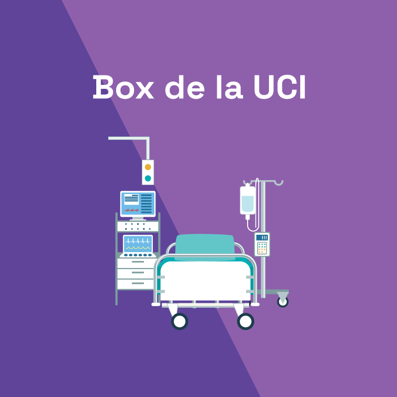 Box de la Unidad de Cuidados Intensivos (UCI)