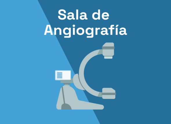 Sala de angiografía